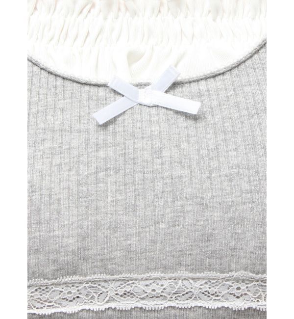 EVRIS「レイヤードフリルトップス」|Tシャツ・カットソー|