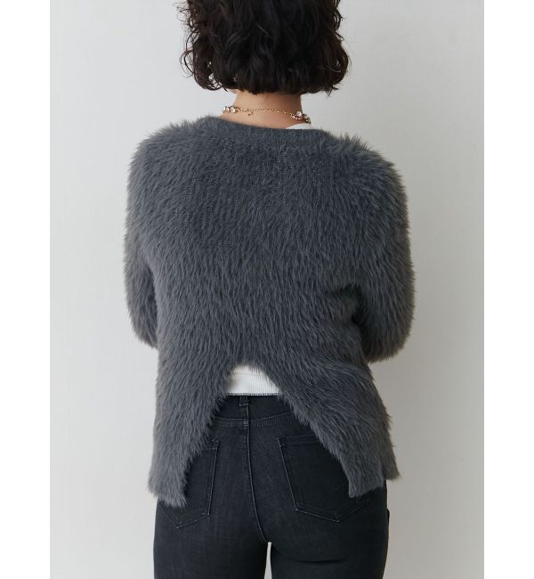 jouetie「シャギーベルトカーデ」|カーディガン|