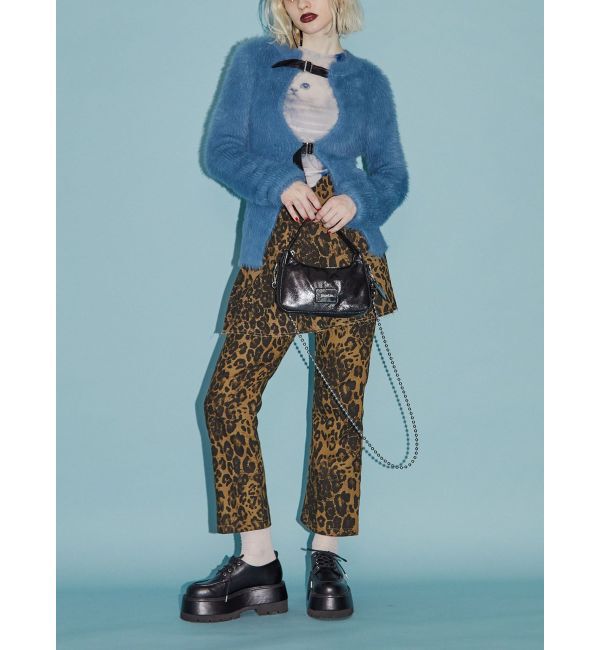 jouetie「シャギーベルトカーデ」|カーディガン|