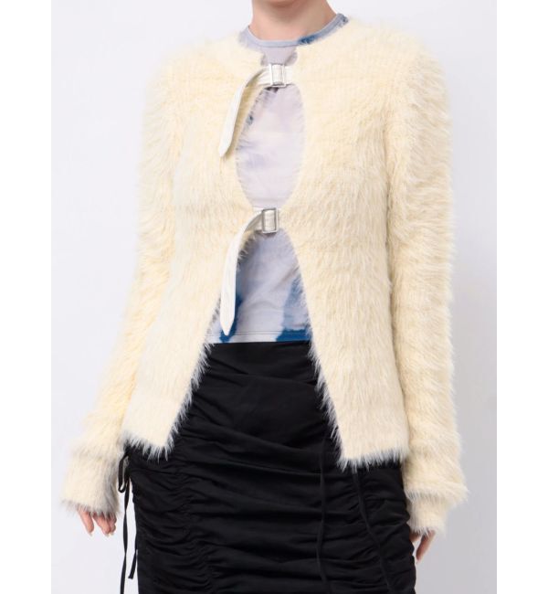 jouetie「シャギーベルトカーデ」|カーディガン|