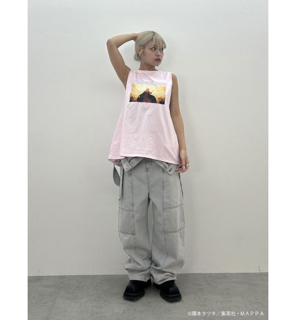 jouetie「【TVアニメ『チェンソーマン』】ノースリーブBIGTシャツ」|Tシャツ・カットソー|