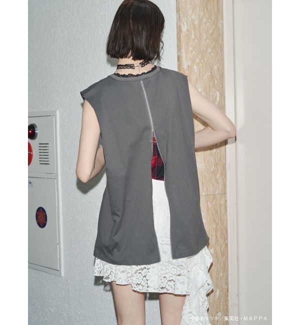 jouetie「【TVアニメ『チェンソーマン』】ノースリーブBIGTシャツ」|Tシャツ・カットソー|