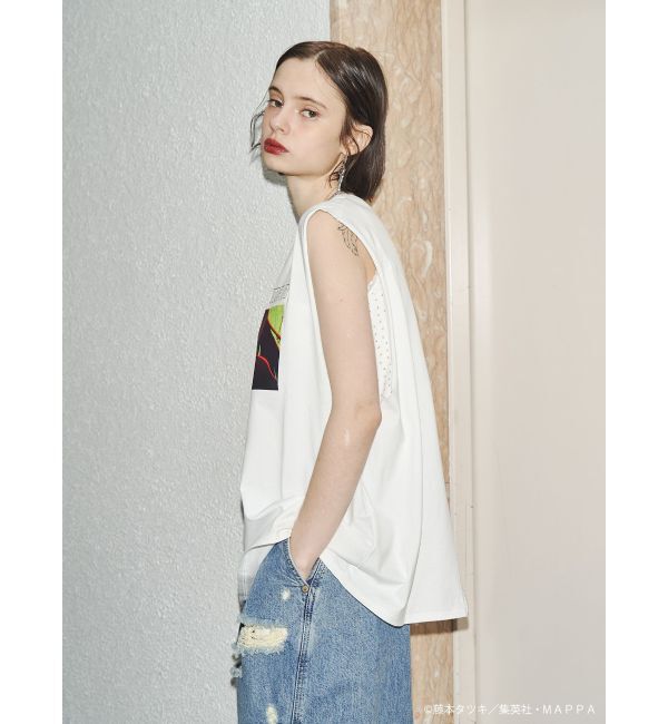 jouetie「【TVアニメ『チェンソーマン』】ノースリーブBIGTシャツ」|Tシャツ・カットソー|