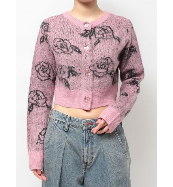 jouetie「2WAYパターンショートカーデ」|カーディガン|