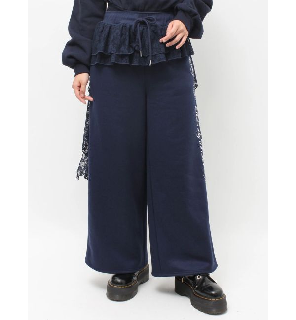 jouetie「レースドッキングスウェットパンツ【セットアップ対応】」|その他|