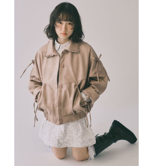 merry jenny「sweet ribbonウェスタンブーツ」|ロングブーツ|