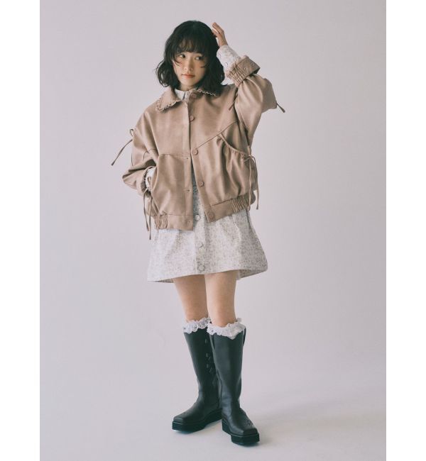 merry jenny「sweet ribbonウェスタンブーツ」|ロングブーツ|