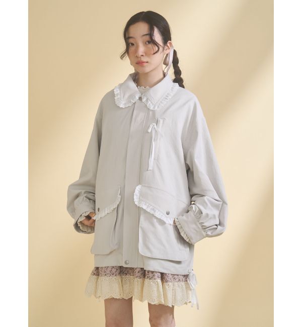 merry jenny「デコラティブワークブルゾン」|ブルゾン・スタジャン|
