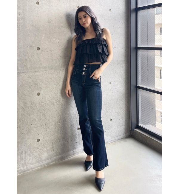 GYDA「ティアードベアトップス」|キャミソール|