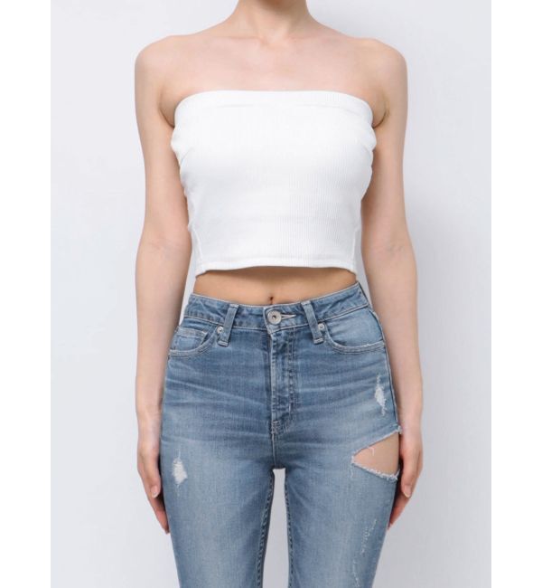 GYDA「chainストラップテレコビスチェ」|キャミソール|