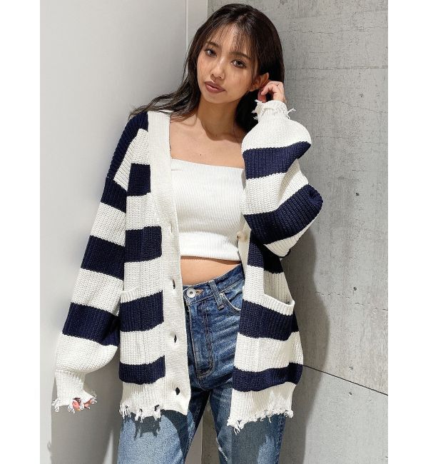 GYDA「chainストラップテレコビスチェ」|キャミソール|