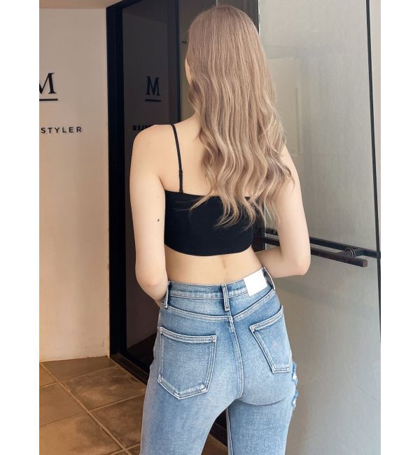 GYDA「コルセットデザインテレコビスチェ」|キャミソール|