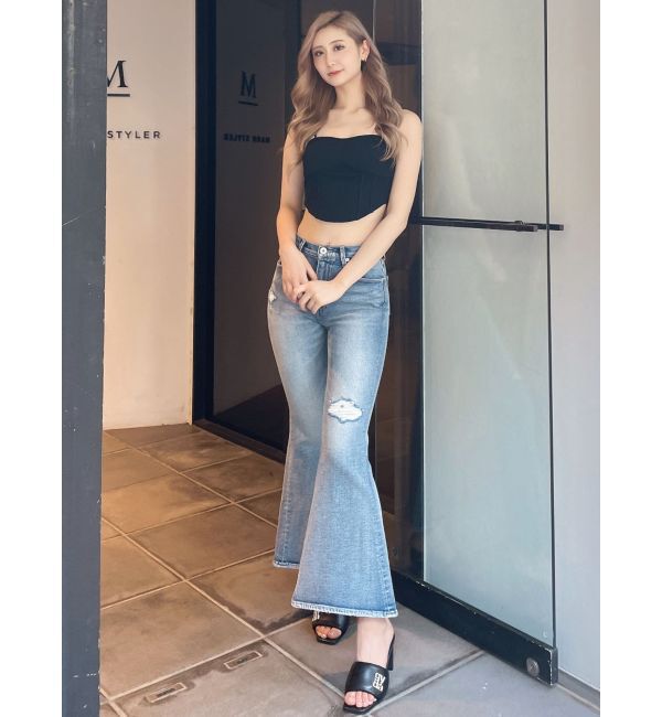 GYDA「コルセットデザインテレコビスチェ」|キャミソール|