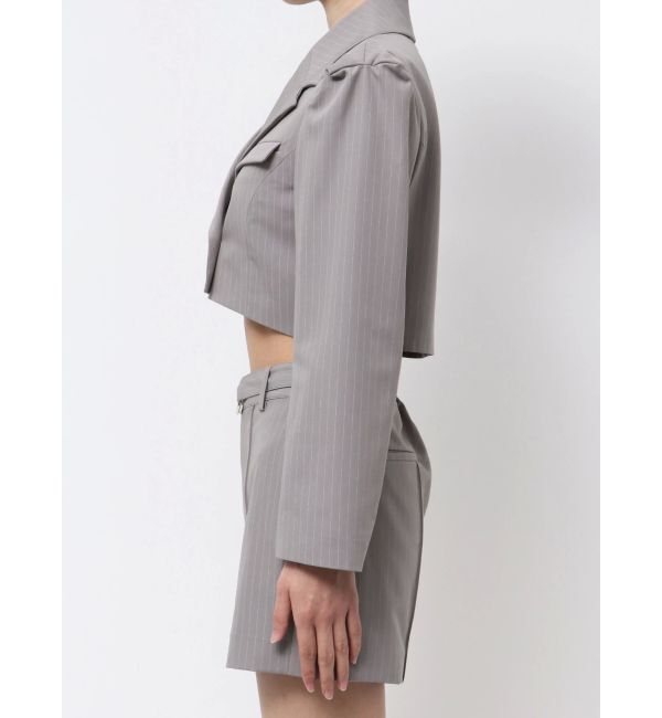 GYDA「ショートダブルジャケット【SETUP着用可】」|テーラードジャケット|