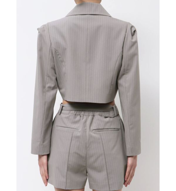 GYDA「ショートダブルジャケット【SETUP着用可】」|テーラードジャケット|