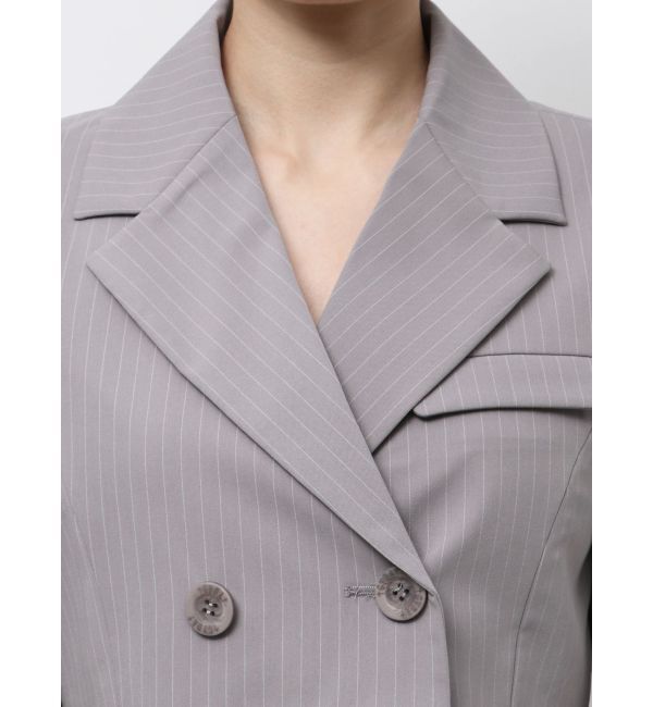 GYDA「ショートダブルジャケット【SETUP着用可】」|テーラードジャケット|