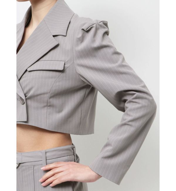 GYDA「ショートダブルジャケット【SETUP着用可】」|テーラードジャケット|