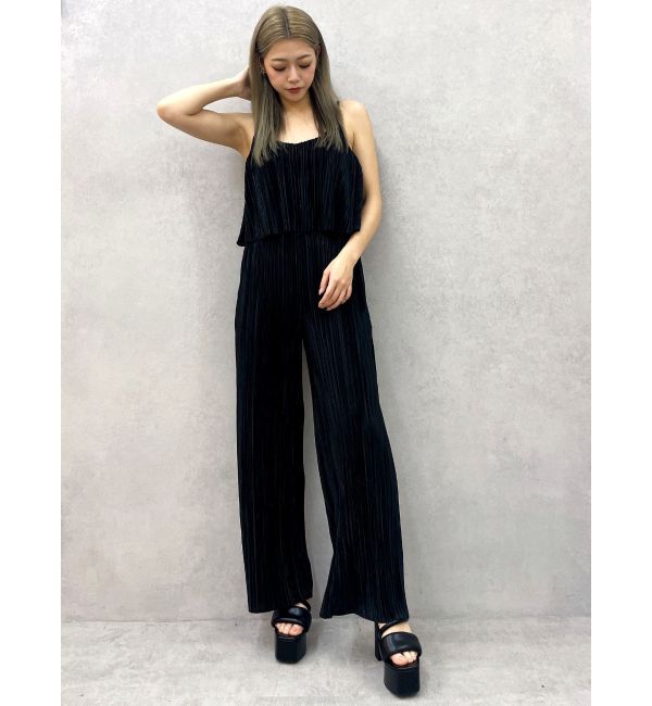 GYDA「サテンプリーツキャミビスチェ【SETUP着用可】」|キャミソール|