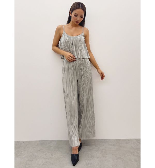 GYDA「サテンプリーツキャミビスチェ【SETUP着用可】」|キャミソール|