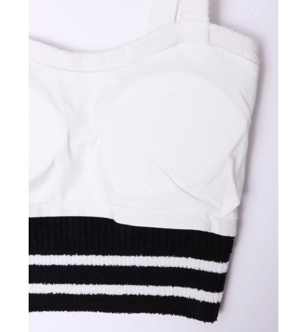 GYDA「ラインパイルニットビスチェ」|キャミソール|