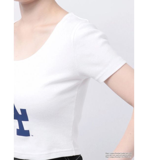 GYDA「GYDA［MLB］クロップドTシャツ」|Tシャツ・カットソー|