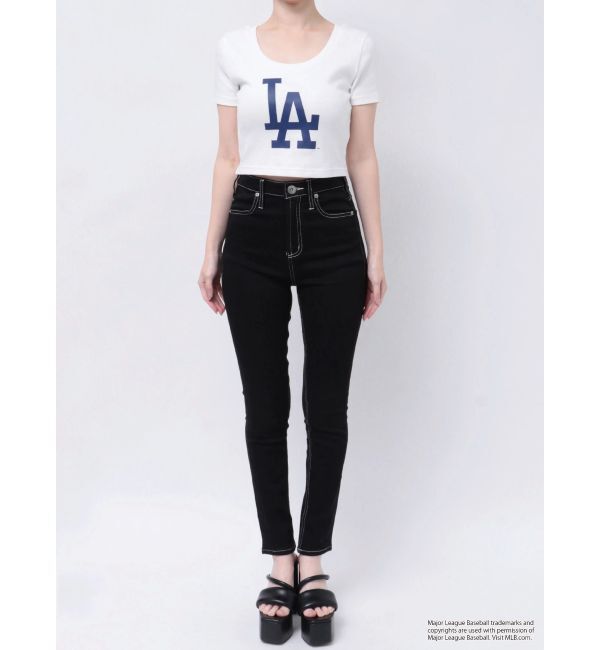 GYDA「GYDA［MLB］クロップドTシャツ」|Tシャツ・カットソー|