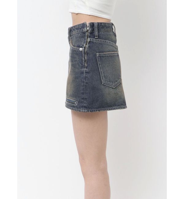 GYDA「GD MOLDスカートライクデニムショートパンツ」|スカート|