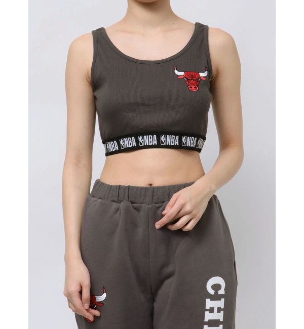 GYDA「NBA SPORTY BUSTIER」|キャミソール|チャコールグレー