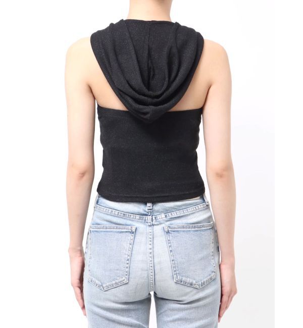 GYDA「ELMIRAGEベアフーディートップス」|Tシャツ・カットソー|