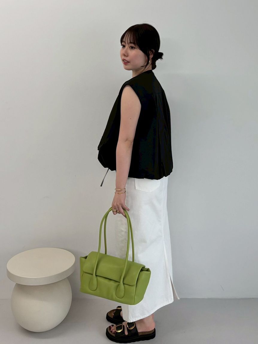 Mila Owen「後ベンツストレートマキシデニムスカート」|スカート|