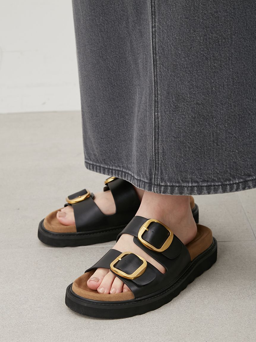 Mila Owen「後ベンツストレートマキシデニムスカート」|スカート|