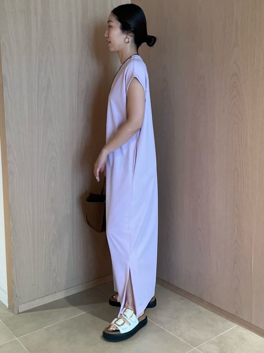 Mila Owen「フレンチスリーブサイドスリットカットワンピース」|ワンピース|