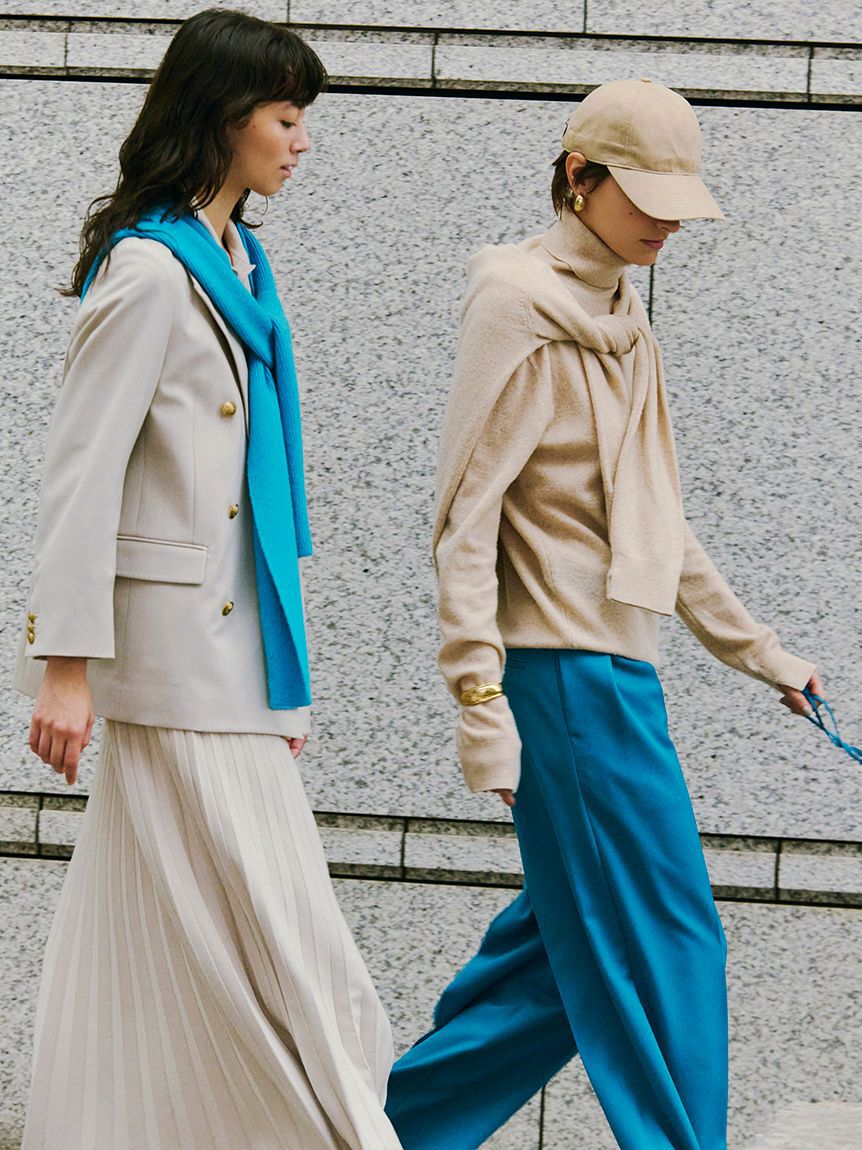 Mila Owen「ウール100％ベーシッククルーネックニット」|ニット・セーター|