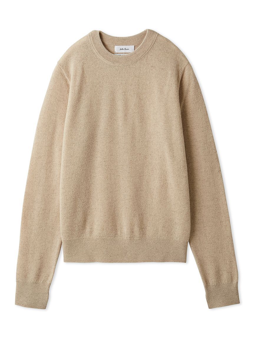 Mila Owen「ウール100％ベーシッククルーネックニット」|ニット・セーター|BEG