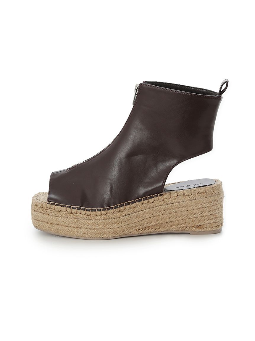 Mila Owen「ジュートウェッジブーツサンダル」|サンダル|