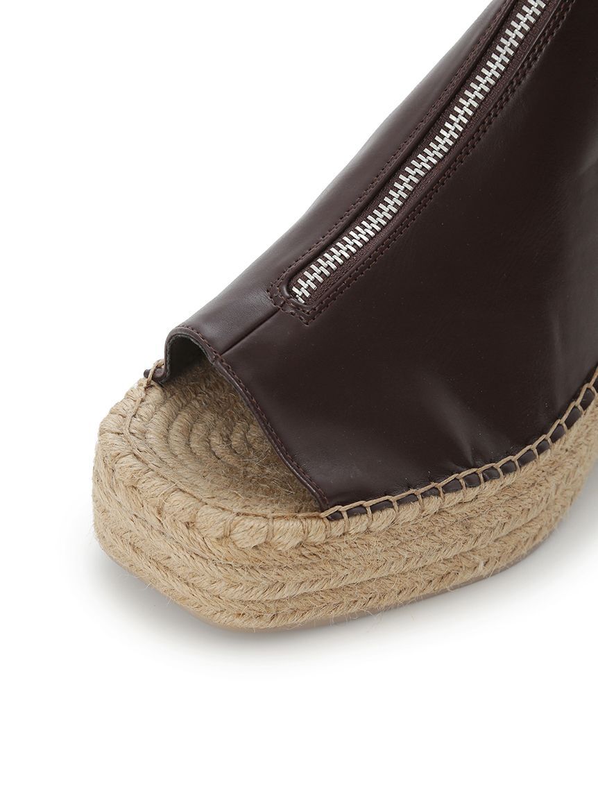 Mila Owen「ジュートウェッジブーツサンダル」|サンダル|