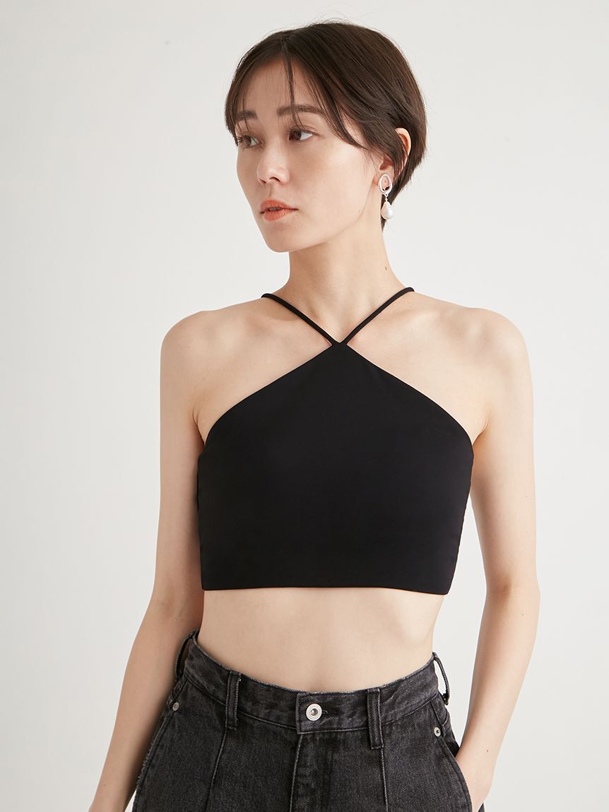 emmi yoga「【IPSA/emmi】サステナレッチユニティーブラトップ」|その他|BLK