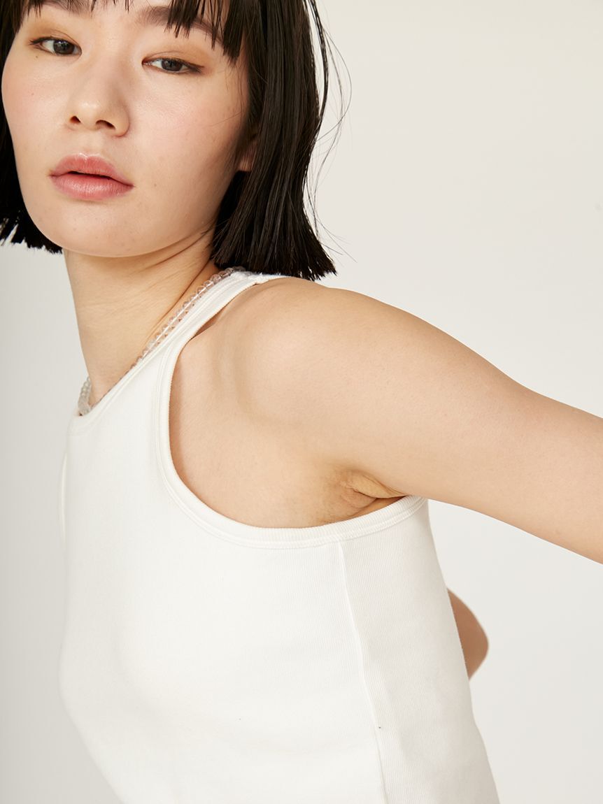 emmi atelier「カップ付きアメスリタンクトップ」|タンクトップ|