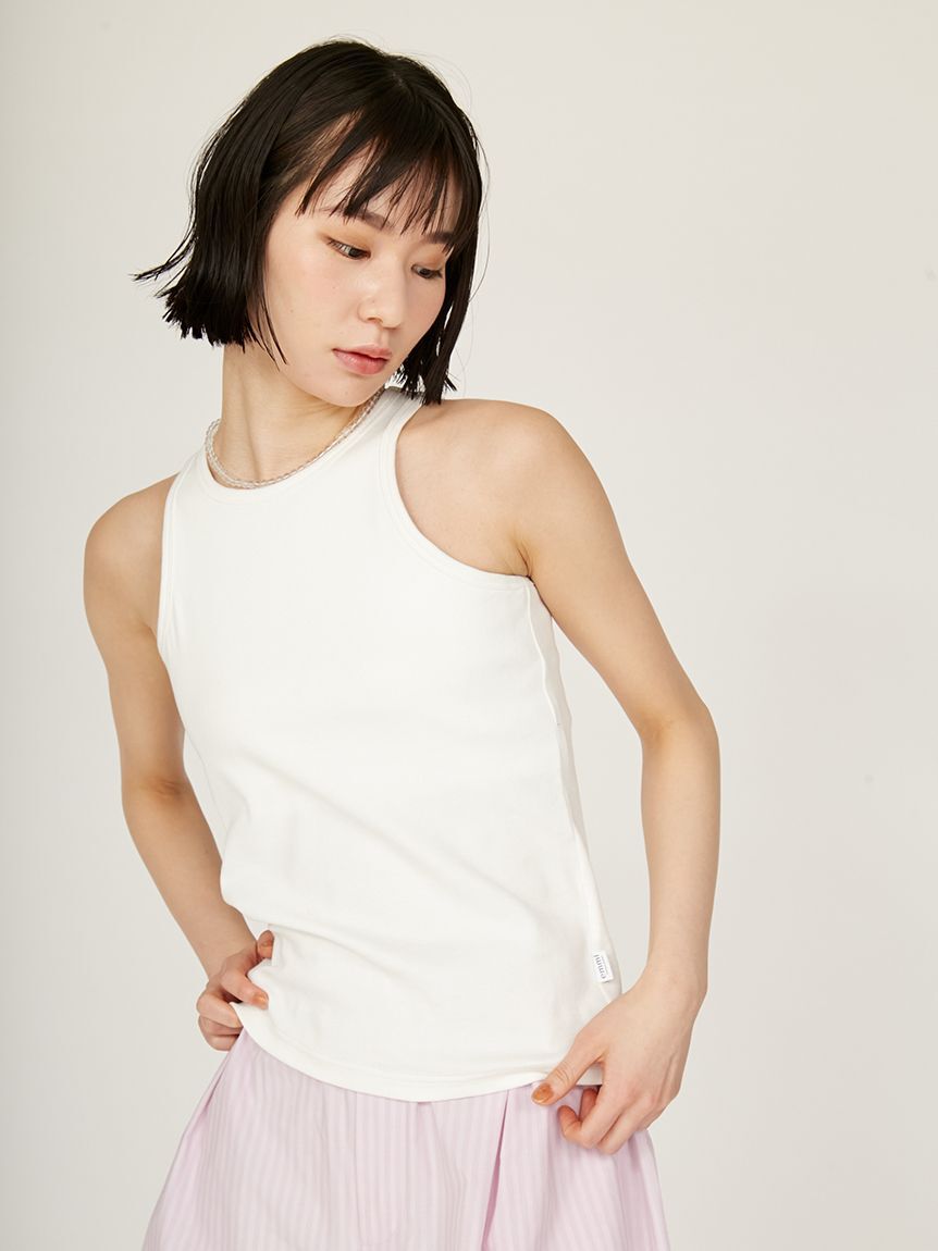 emmi atelier「カップ付きアメスリタンクトップ」|タンクトップ|