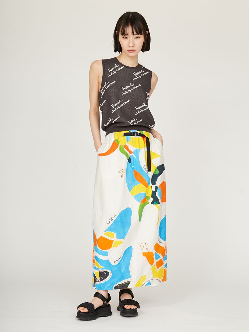 emmi atelier「【emmi&times;Leo Lionni】ジャガードニットタンク」|タンクトップ|