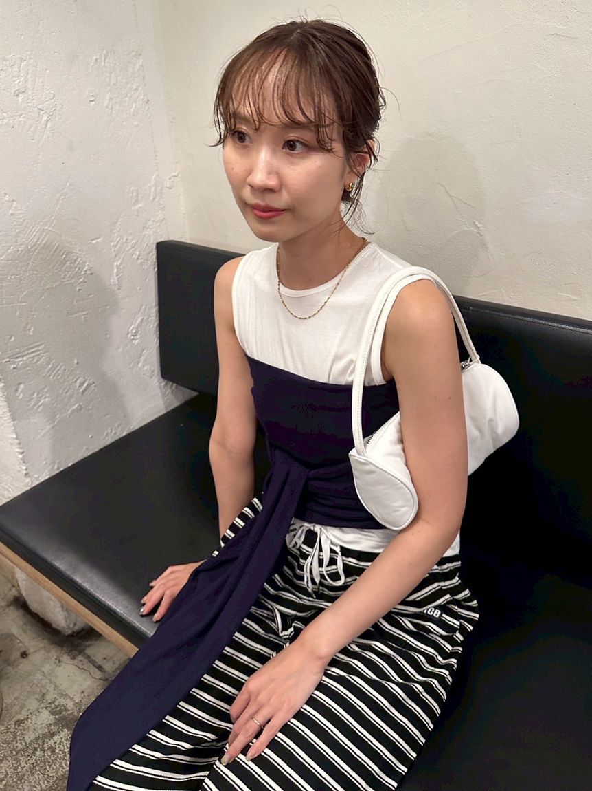 emmi atelier「2wayチューブトップ付きタンクトップ」|タンクトップ|