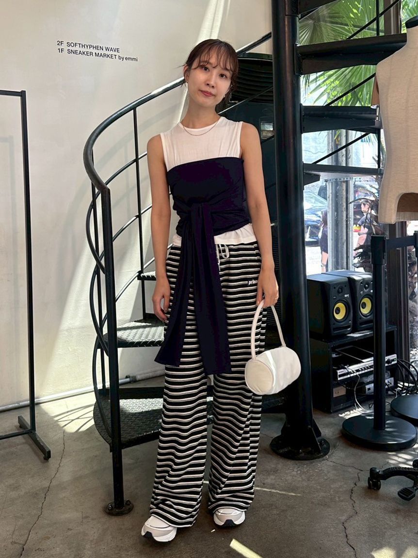 emmi atelier「2wayチューブトップ付きタンクトップ」|タンクトップ|