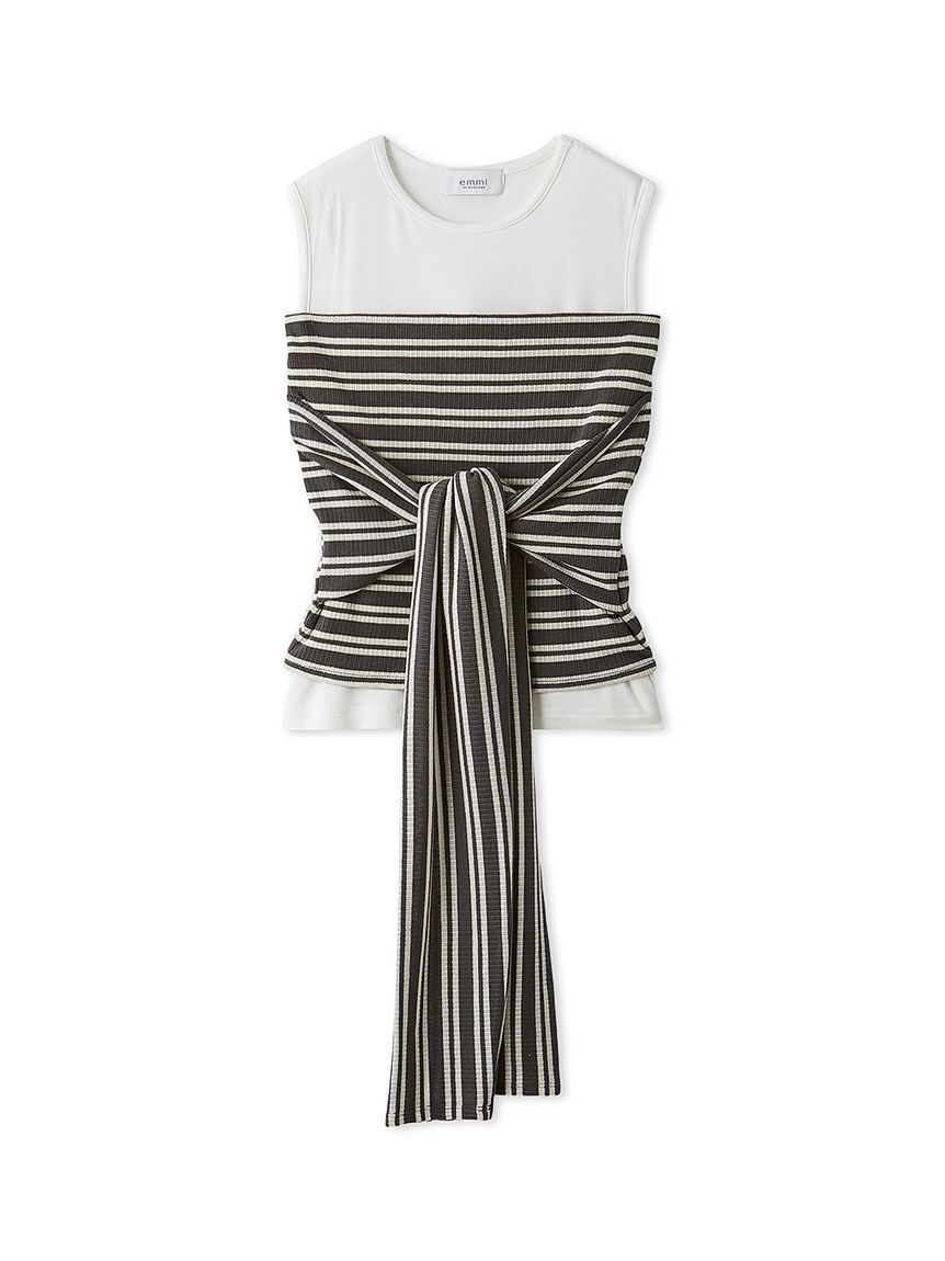 emmi atelier「2wayチューブトップ付きタンクトップ」|タンクトップ|