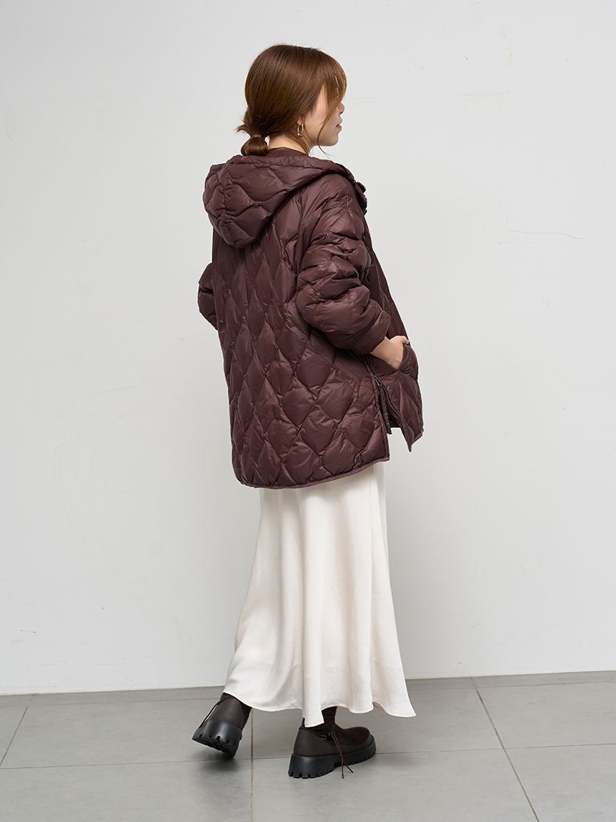 emmi atelier「【emmi&times;TAION】キルティングコート」|ダウン|