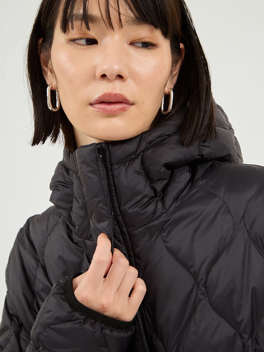 emmi atelier「【emmi&times;TAION】キルティングコート」|ダウン|