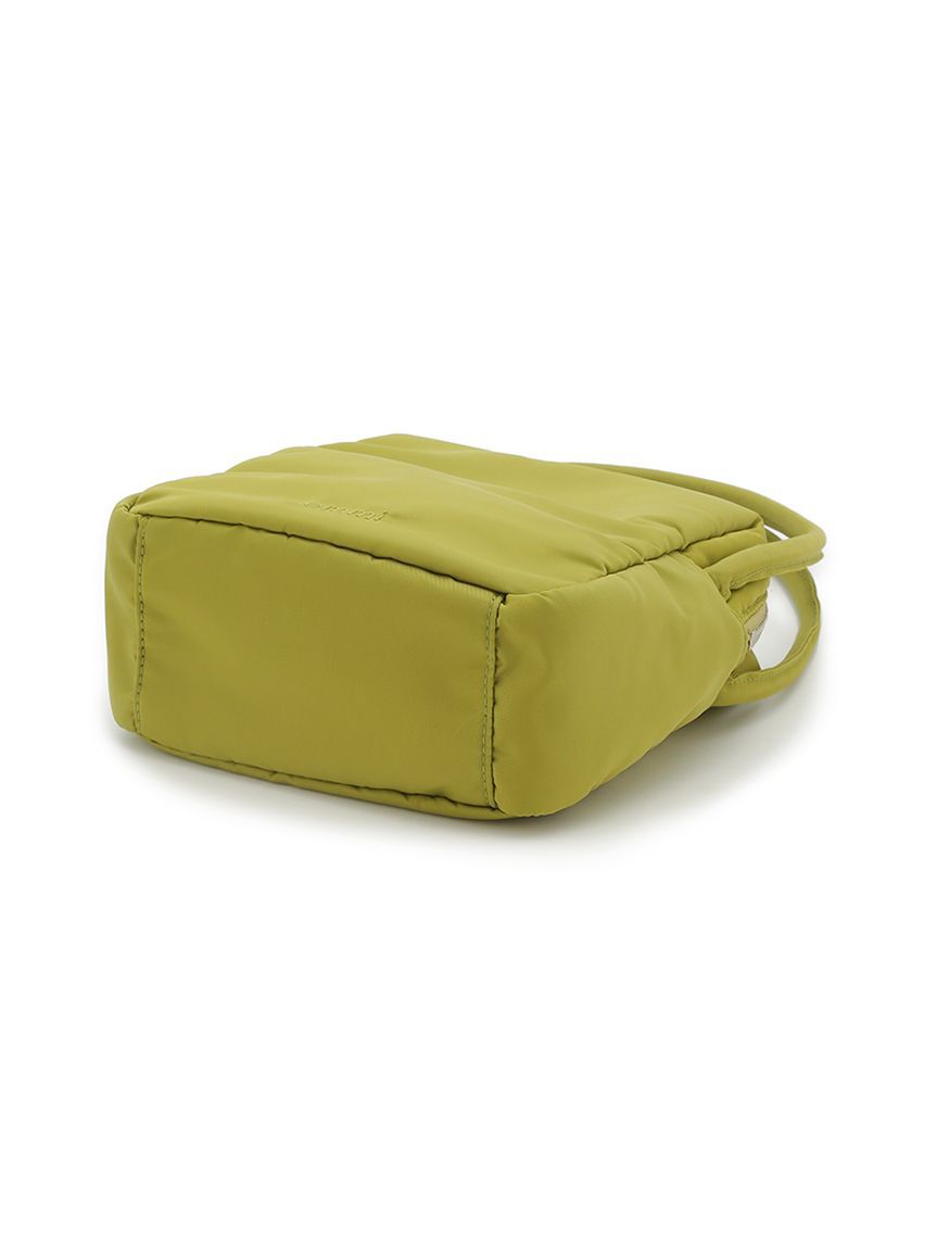 emmi atelier「eco ナイロンスクエアバッグ」|ハンドバッグ|