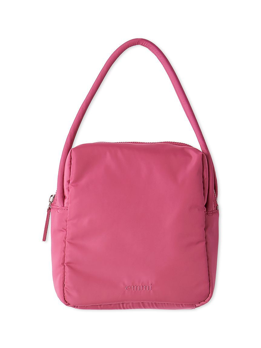 emmi atelier「eco ナイロンスクエアバッグ」|ハンドバッグ|