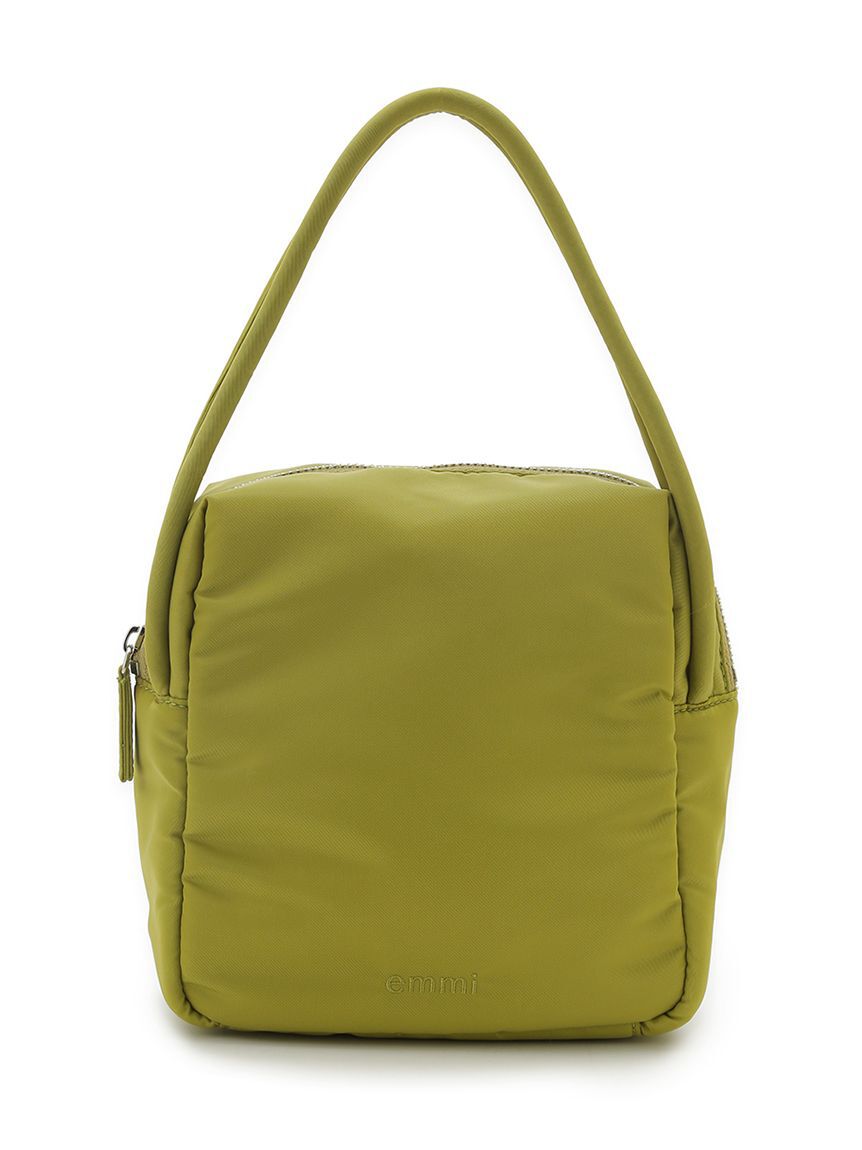 emmi atelier「eco ナイロンスクエアバッグ」|ハンドバッグ|