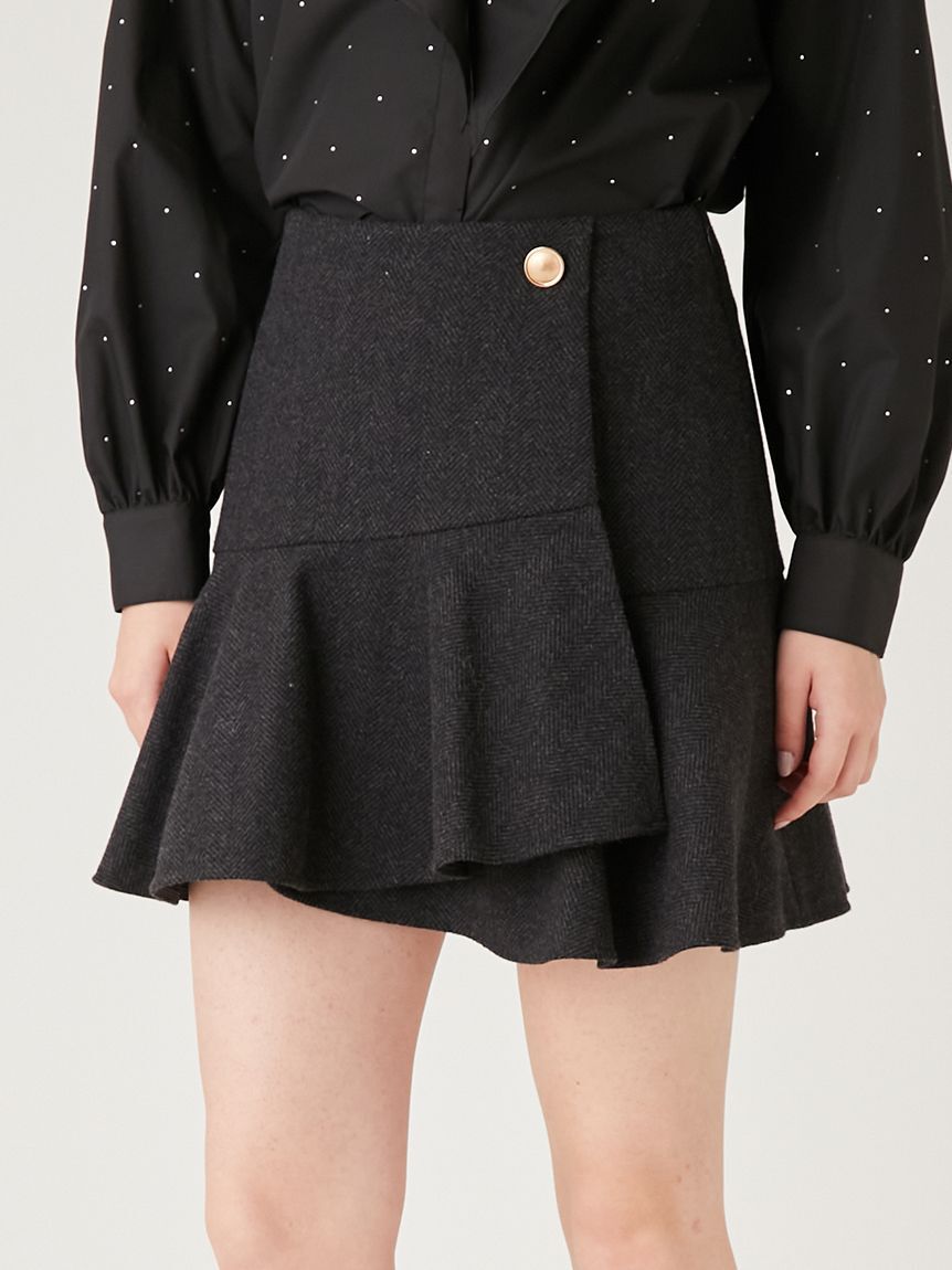 FURFUR「ツイードフレアスカート」|スカート|