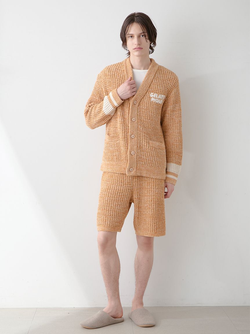 GELATO PIQUE HOMME「【HOMME】メランジワッフルハーフパンツ」|その他|